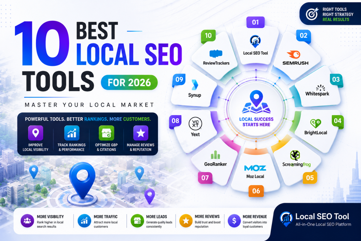 10 Best Local SEO Tools for 2026: Master Your Local Market